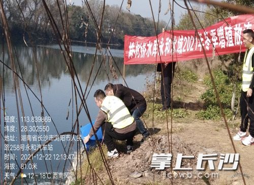 浏阳永和：增殖放流，守护一河碧水