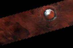 火星新图像曝光：看起来像“红丝绒蛋糕”