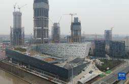 上海：飞阅建设中的张江科学会堂