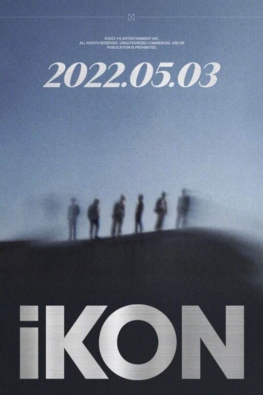 iKON将于5月3日回归 时隔一年零2个月再次发行新专辑