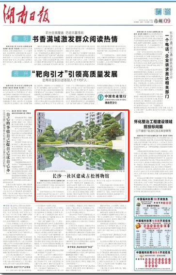 湖南日报|长沙小区建成古松博物馆  珍稀松树古树就有24株