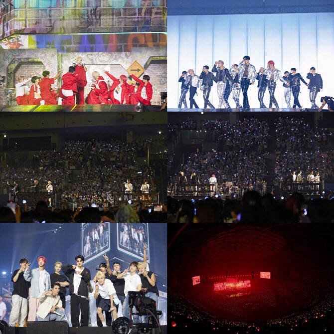 NCT 127首次日本巨蛋巡演华丽收尾 共动员22万名观众