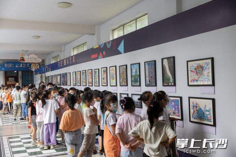 2021年“媒体艺术进校园”创作大赛巡展首次开进火星小学。照片由学校提供。