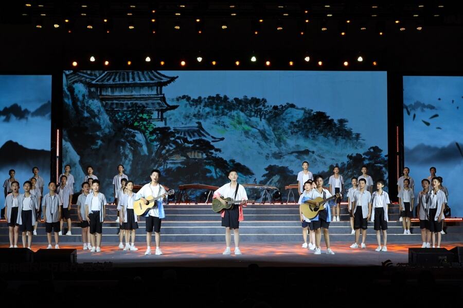 美育中国校园万里行西安篇暨谷建芬新学堂歌音乐会在西安圆满举行