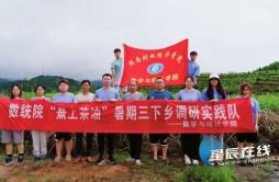 湖南财院10名师生赴洪江市湾溪乡开展社会实践活动