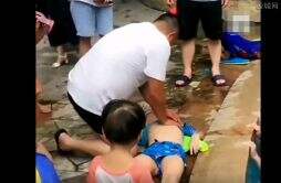 广州小男孩溺水家长急得边哭变跺脚 最后男孩救回来了吗？