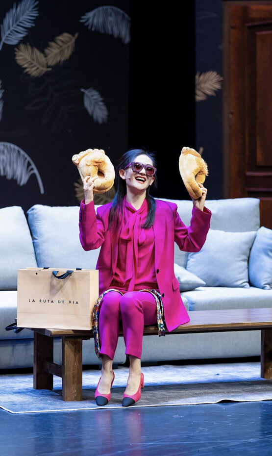 谢娜《十三角关系》杭州大剧院上演，一人分饰两角看点多！