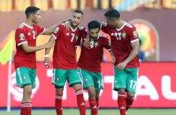 摩洛哥国家队排名（第22的位置）