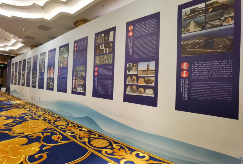 会场还举行了海丝遗产图片展，介绍海丝联盟城市海上丝绸之路遗产保护研究相关成果。 全媒体记者 朱华摄