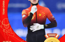 短道速滑林孝埈中国队首金 成为世界杯双冠王
