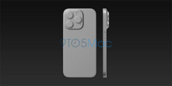 iPhone 15 Pro 渲染图曝光：改用 USB-C 端口、电容式按钮、边框更窄