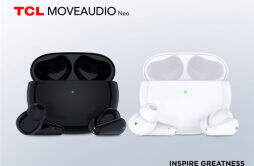 TCL 推出 Moveaudio Neo 无线耳机：具有主动降噪 (ANC) 功能