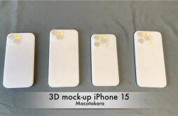 iPhone 15系列4款3D打印模型曝光，标配灵动岛