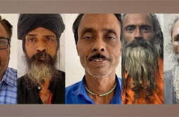 印度12名男子把一名妇人斩首献祭