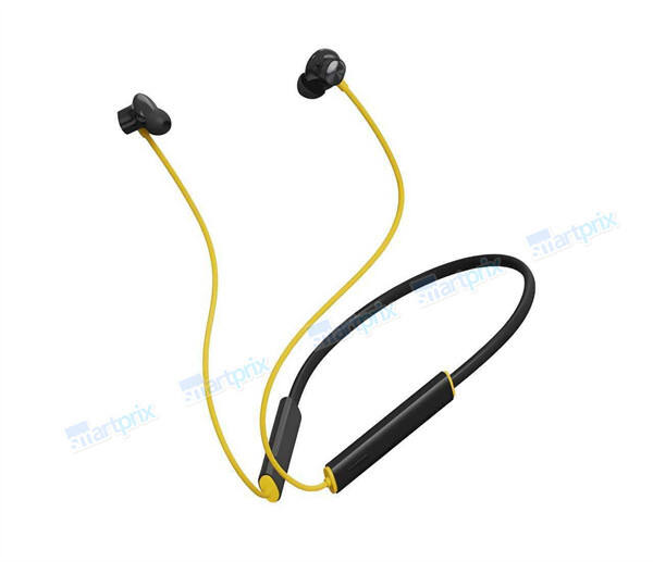 realme 真我 Buds Wireless 3 耳机渲染图曝光：将采用黑色和黄色设计