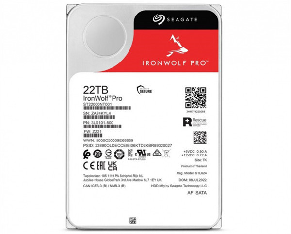 希捷(Seagate)推出全球容量最大的传统式磁记录(CMR)机械硬盘