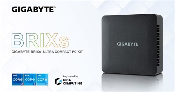 技嘉发布 GIGABYTE BRIXs 系列迷你主机