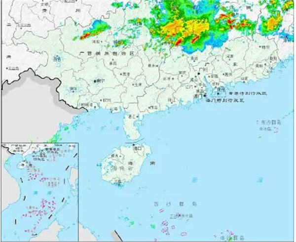 桂林2小时下完了1天降雨量的大暴雨