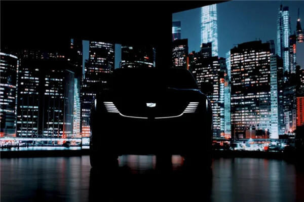 凯迪拉克电动SUV凯雷德IQ预告图发布，将于海外时间8月9日亮相