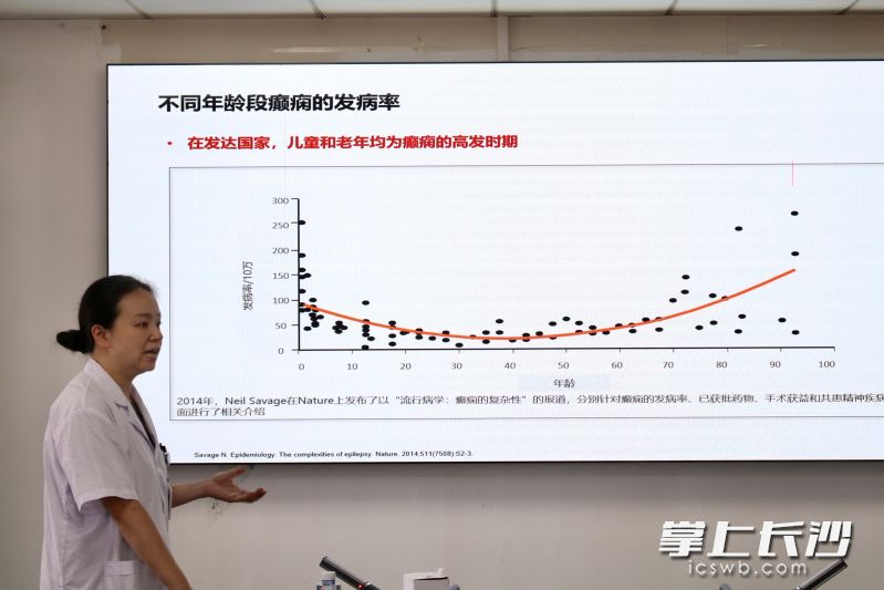 6月24日，中南大学湘雅三医院的癫痫MDT中心团队专家举办“癫痫的规范化诊疗：从院内到院外”科普宣传公益活动。由医院供图