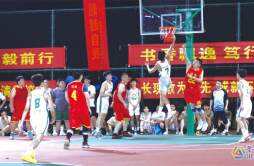 浏阳市首届“全BA”篮球赛沙市赛区开赛，19支队伍激情对决