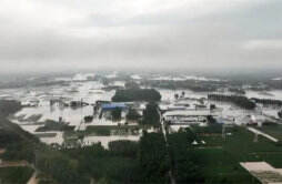 河北保定涿州市大暴雨 救援工作正在展开