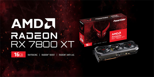 撼讯 RX 7800 XT 红魔显卡曝光，将采用 Navi 32 GPU