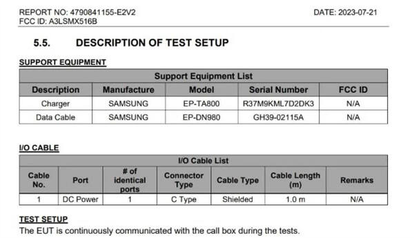 三星 Galaxy Tab S9 FE 平板电脑通过 FCC 认证，支持 25W 充电