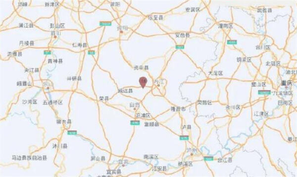 四川内江连续2日发生4级以上地震