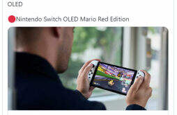 任天堂称将发布《超级马力欧兄弟 惊奇》游戏主题的红色版 Switch OLED 掌机