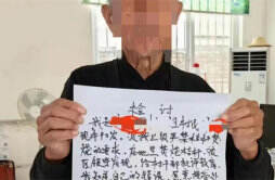 92岁老人烧秸秆被罚写检讨