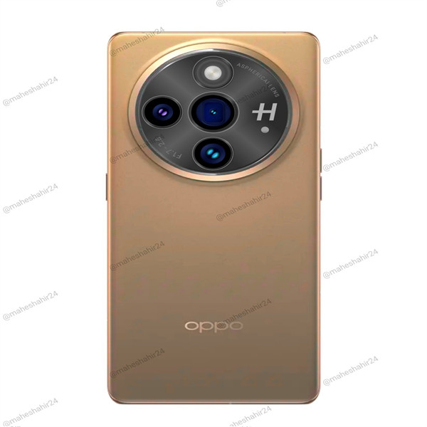 OPPO Find X7 手机外观曝光