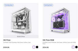 NZXT 发布 H6 Flow 机箱：标准版 110 美元，RGB 版 135 美元