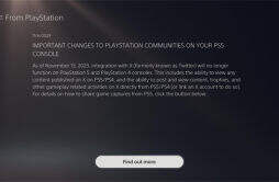 索尼 PS5 PS4 游戏机与 X 平台的集成将在11 月 13 日后不再运行