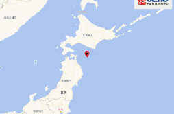 日本北海道附近海域发生5.9级地震