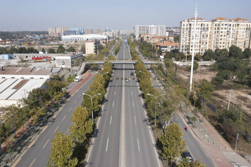 天心大道连接着长沙与湘潭，融城路网越来越完善。