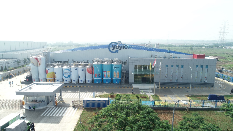 蒙牛印尼工厂。