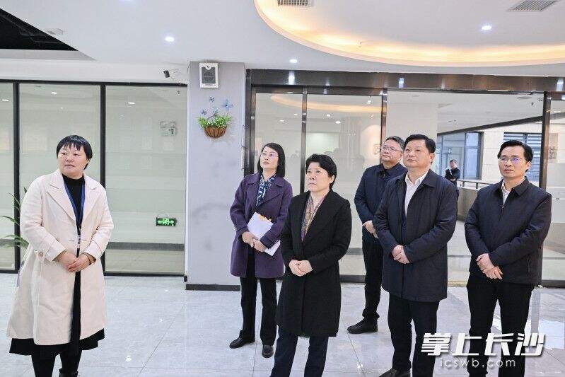 吴桂英调研湖南源合恒丰供应链服务有限公司。