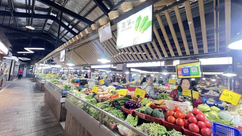 长沙市以“小市场”的改造增进民生福祉，提升幸福感。长沙晚报全媒体记者　周辉霞　摄