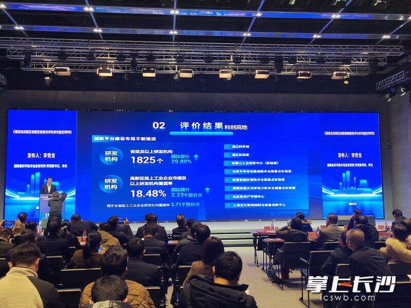 《湖南省高新区创新发展绩效评价研究报告2023》发布。