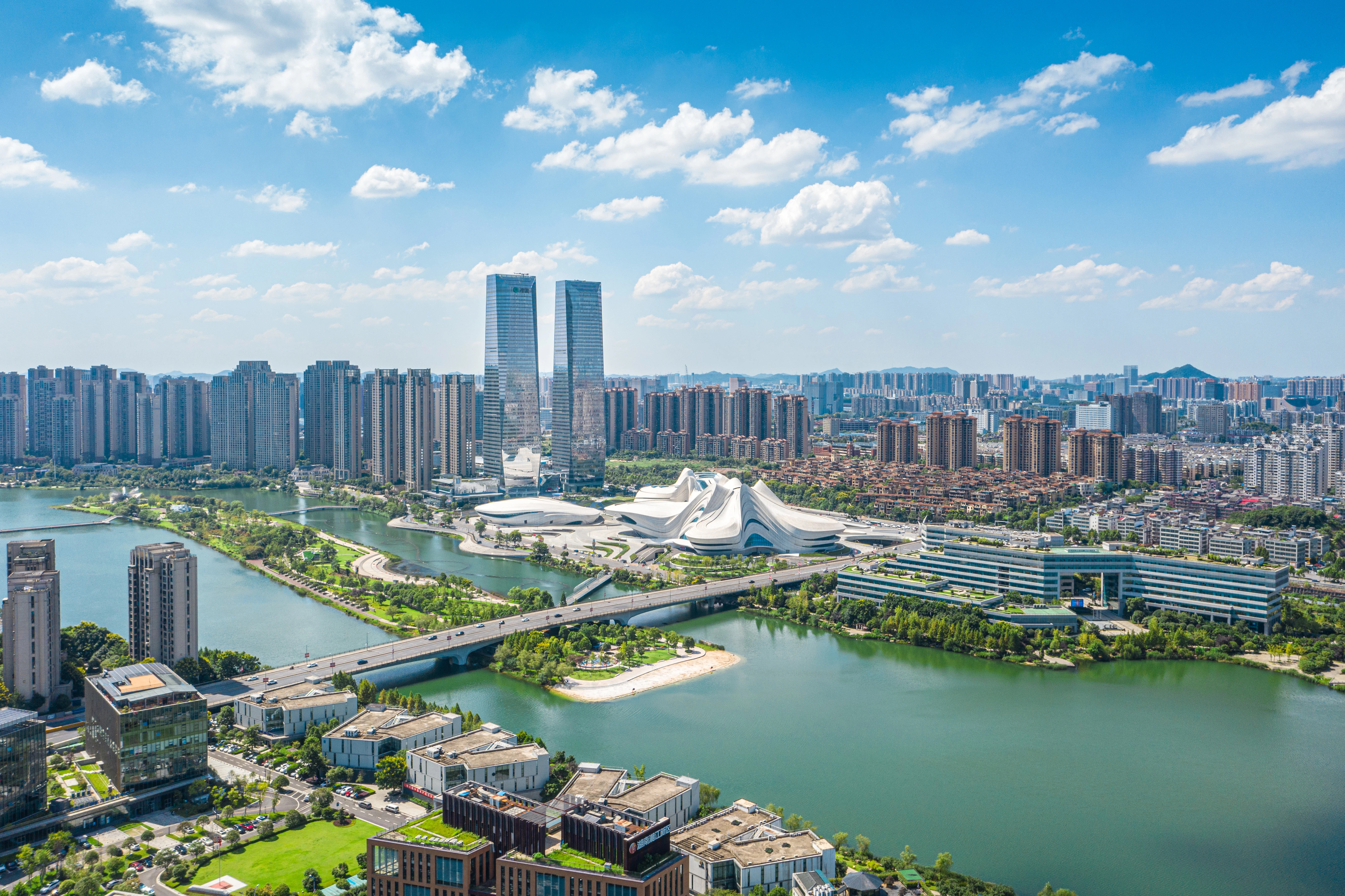 湖南湘江新区朝着加快建设成为全球研发中心城市核心引领区的目标迈进。资料图片