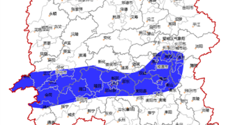 湖南发布今年首个暴雨蓝色预警