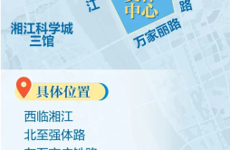 长沙奥体中心选址情况公布 地处湘江旁的这片区域