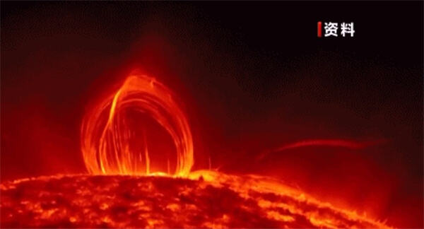 太阳爆发强耀斑对中国产生影响