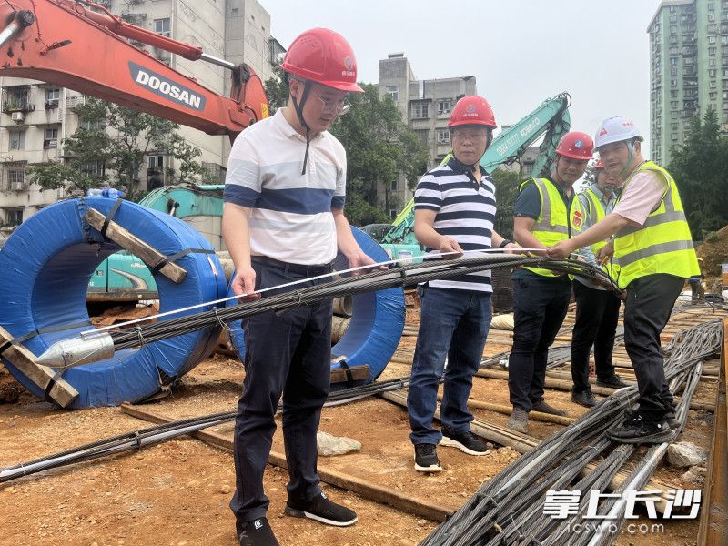 雨花·梨园棚改项目建设进入加速度。长沙晚报全媒体记者 周游 通讯员 高兴 摄影报道