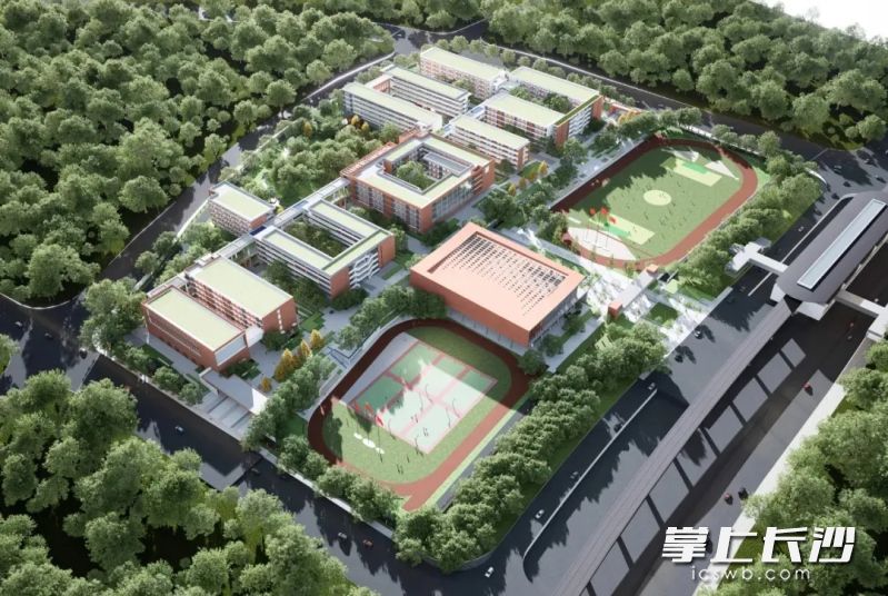 长沙市一中新校区项目效果图