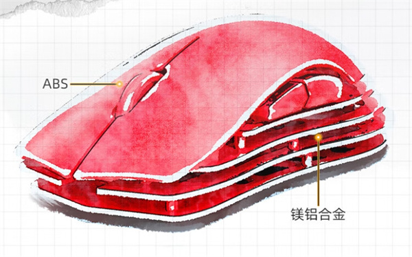 黑爵轻氰锋影 M259 三模鼠标开售