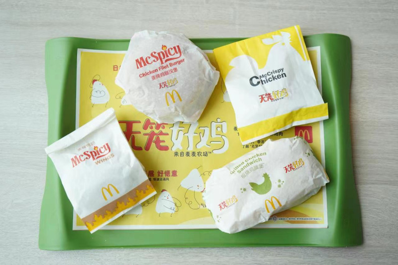 麦当劳中国推出“无笼好鸡”标识